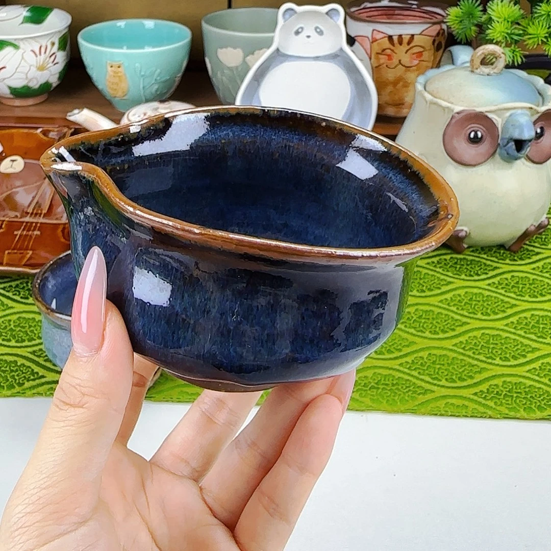 他家茶具瓷器真好看！柴烧公道