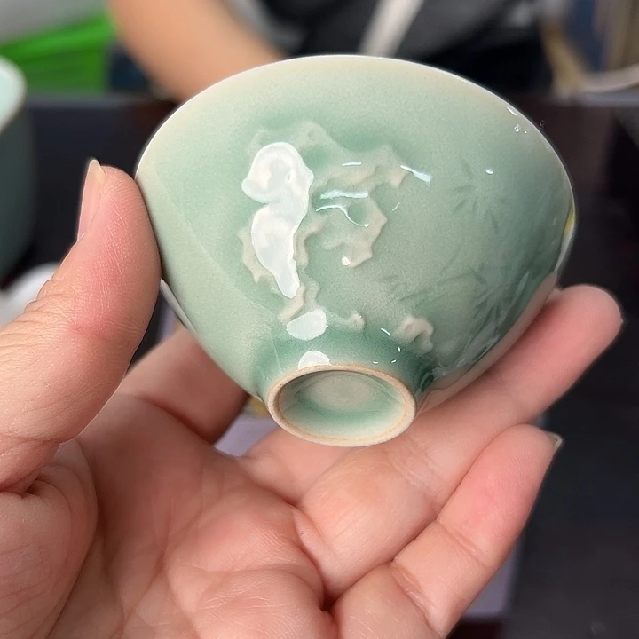 小米茶器龙泉云间青瓷