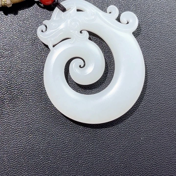 和田玉未镶嵌挂件鹏*