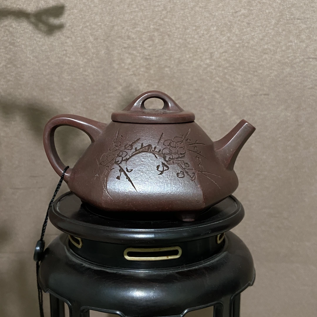 宜兴手工紫砂陶 茶壶GS3411-19