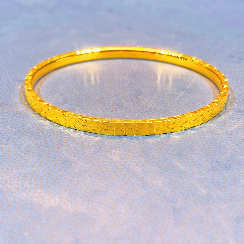 手镯 B22S014手镯古法碎冰冰手镯多样性发货