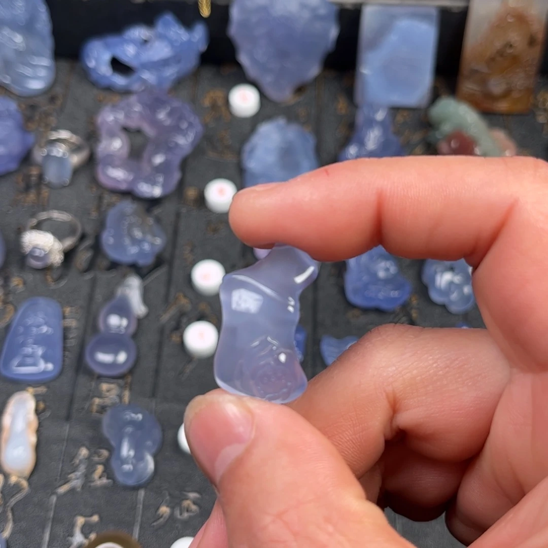 玛瑙/玉髓未镶嵌吊坠(不含链)竹节