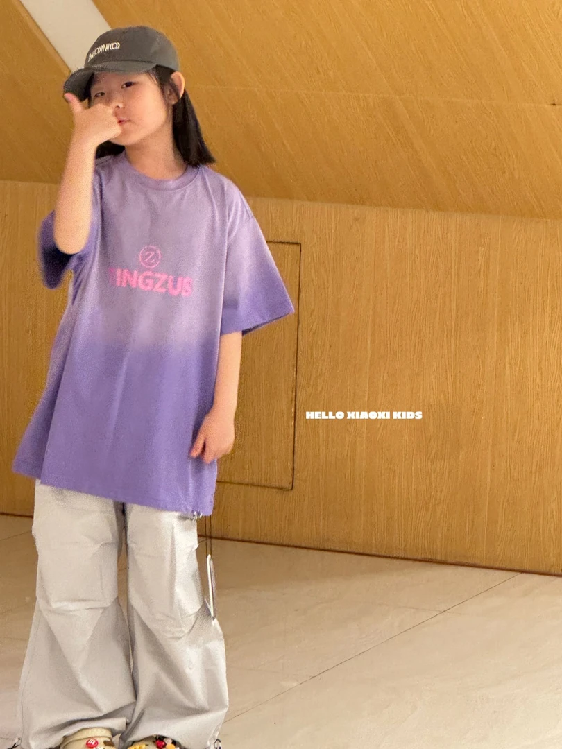 超酷扎染风T恤，无性别休闲裤1