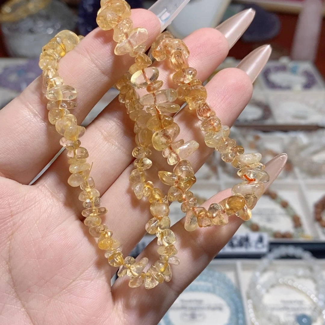 水晶手链未镶嵌黄水随行