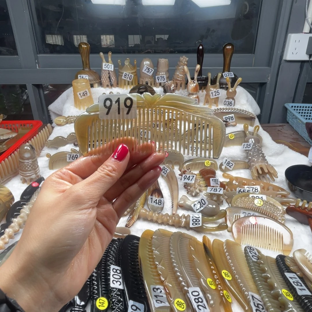 牛角梳牛角福利款牛角梳牛角