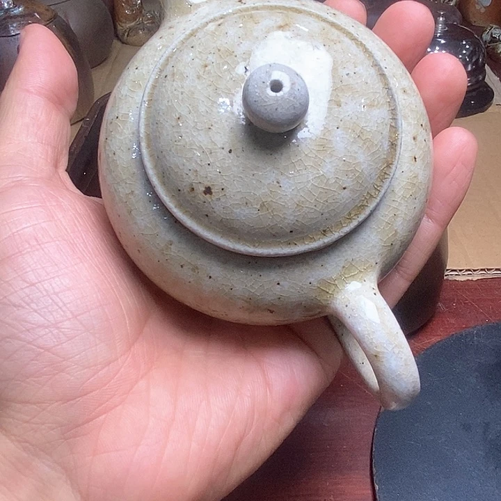 紫砂茶壶柴烧紫砂