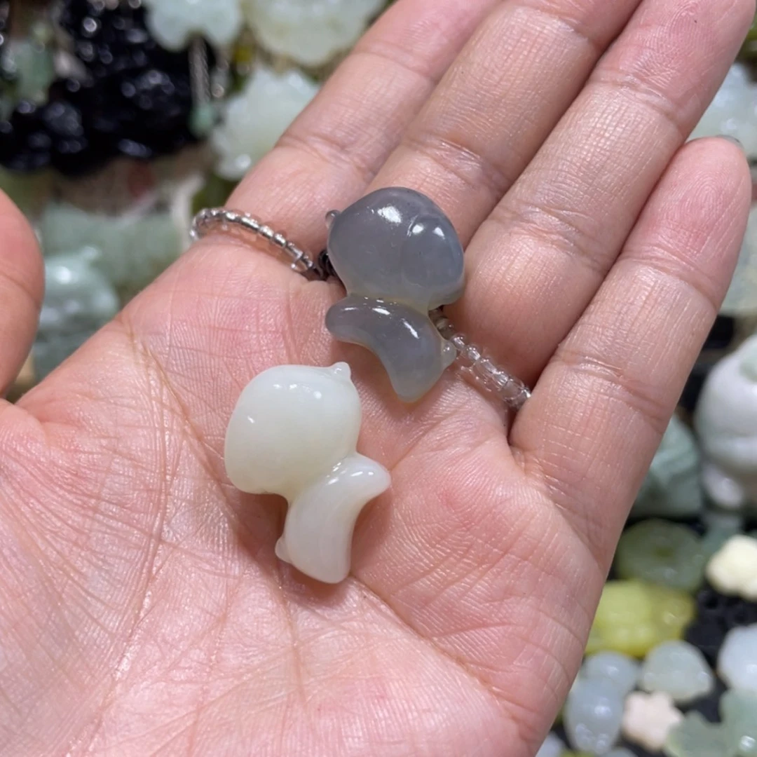 【闪购商品】岫玉颈饰未镶嵌26吊坠