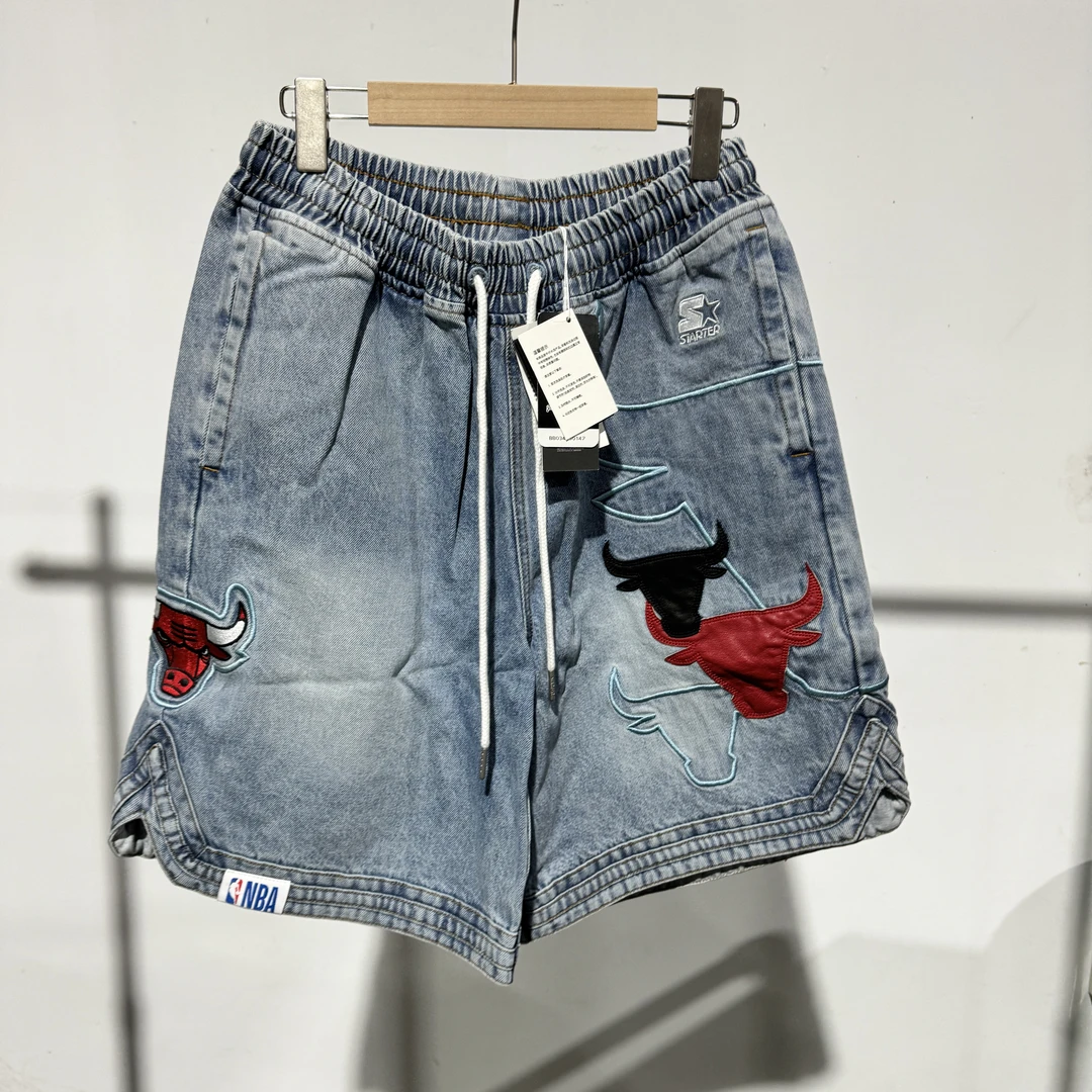 starter 牛仔蓝 牛仔短裤 STH3C6498M