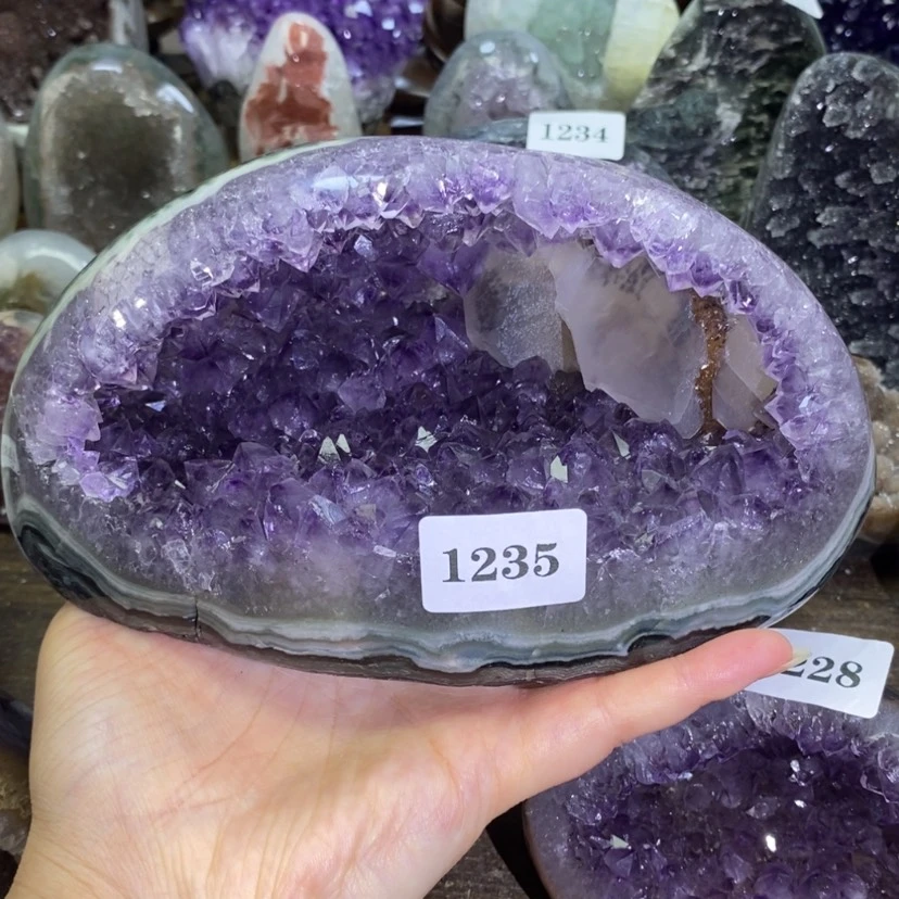 【闪购商品】未镶嵌大型摆件（非配饰）紫晶