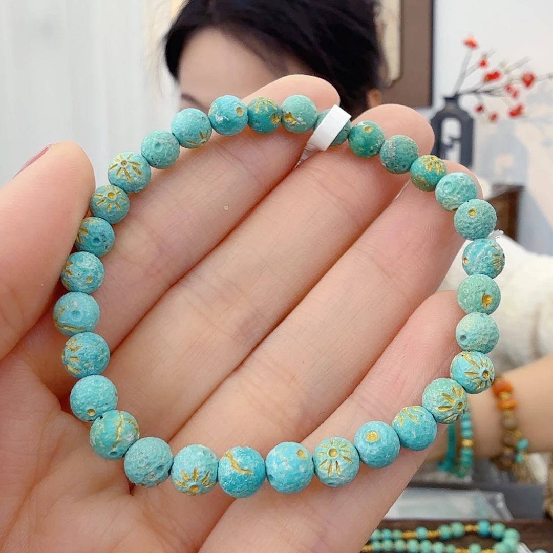 铁***店绿松石未镶嵌珠宝奇石