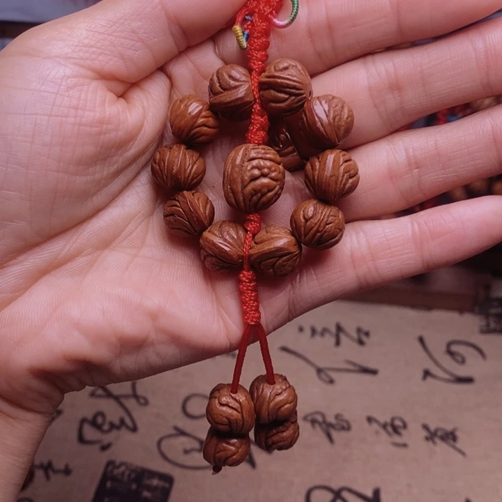 吊坠桃核龙纹桃枭