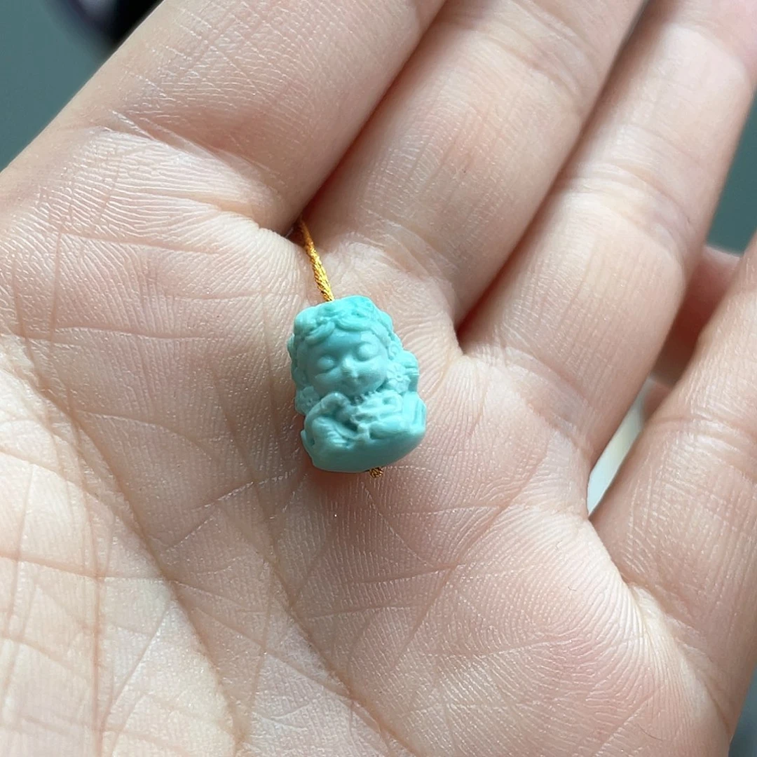 未镶嵌绿松石颈饰