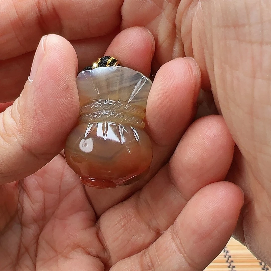未镶嵌玛瑙/玉髓珠宝半成品