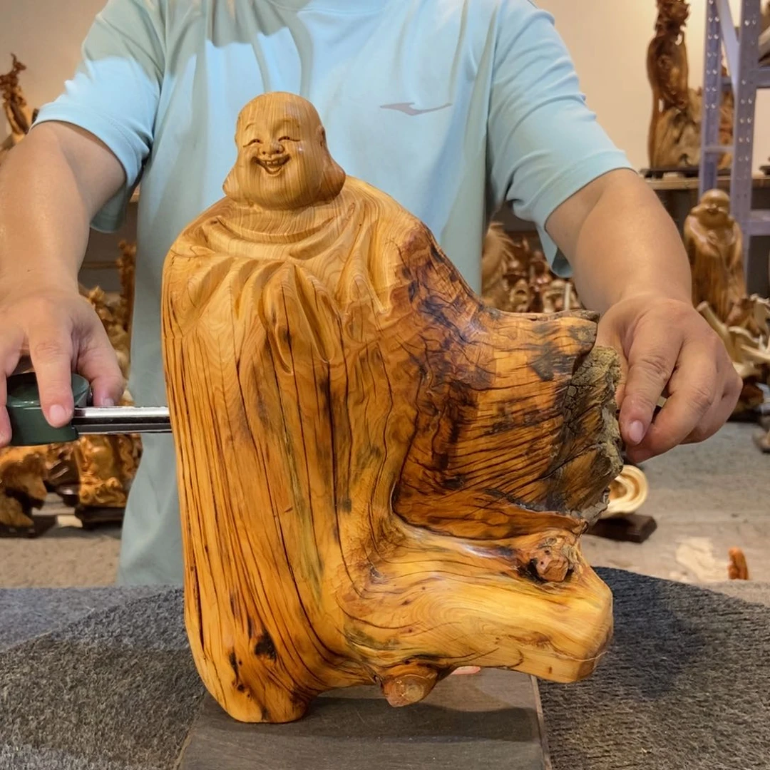 柏木（崖柏）太行崖柏根雕摆件