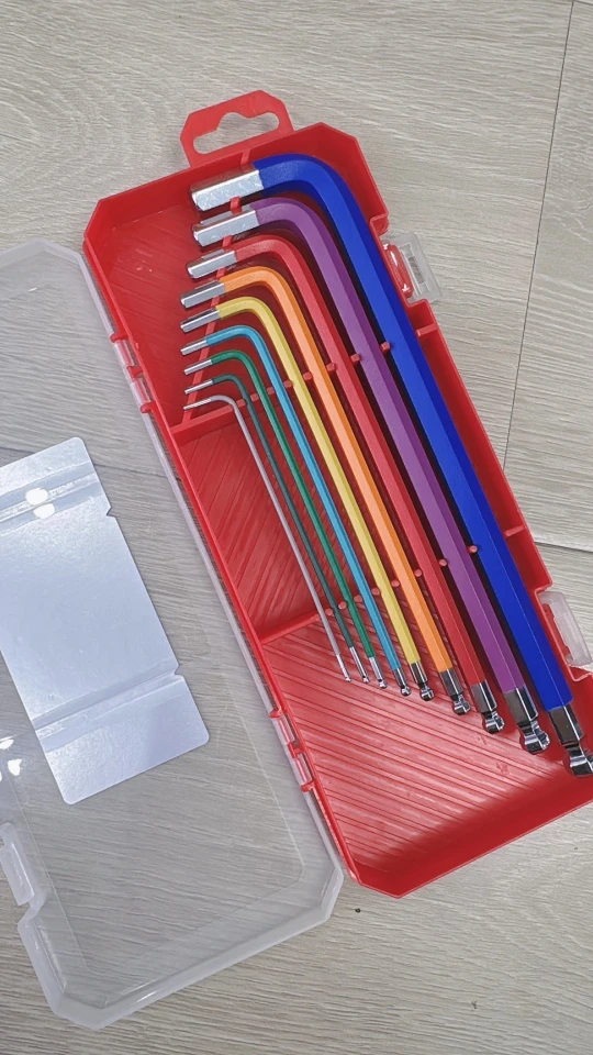 内六角扳手，九只装