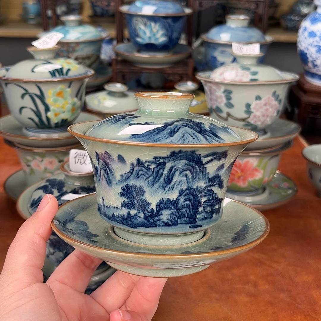 杯盖碗景德镇陶瓷