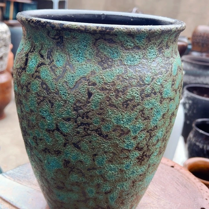 紫砂花盆高约27口约20