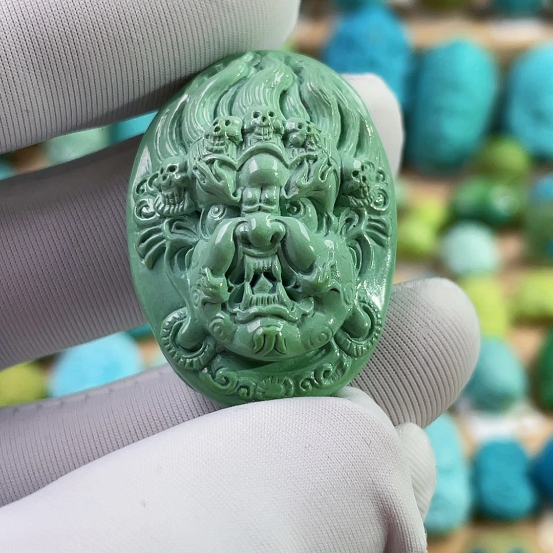 绿松石未镶嵌珠宝奇石