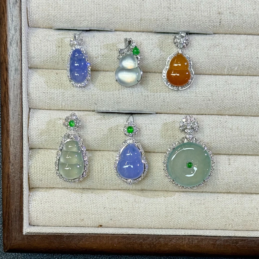 翡翠吊坠-18K金-CC33-多样性发一件-JM|CXQ21