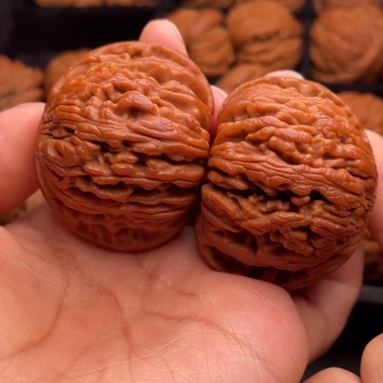 文玩核桃把件秦岭山脉核桃