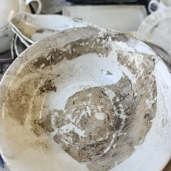 瓷发六个口径15.5斗笠碗