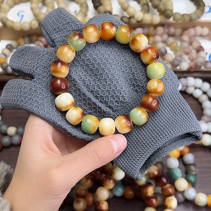 菩提根/象牙果手串卡14干磨油王k3