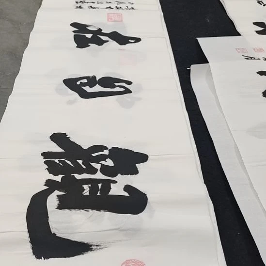 翰墨申国栋老师作品一副