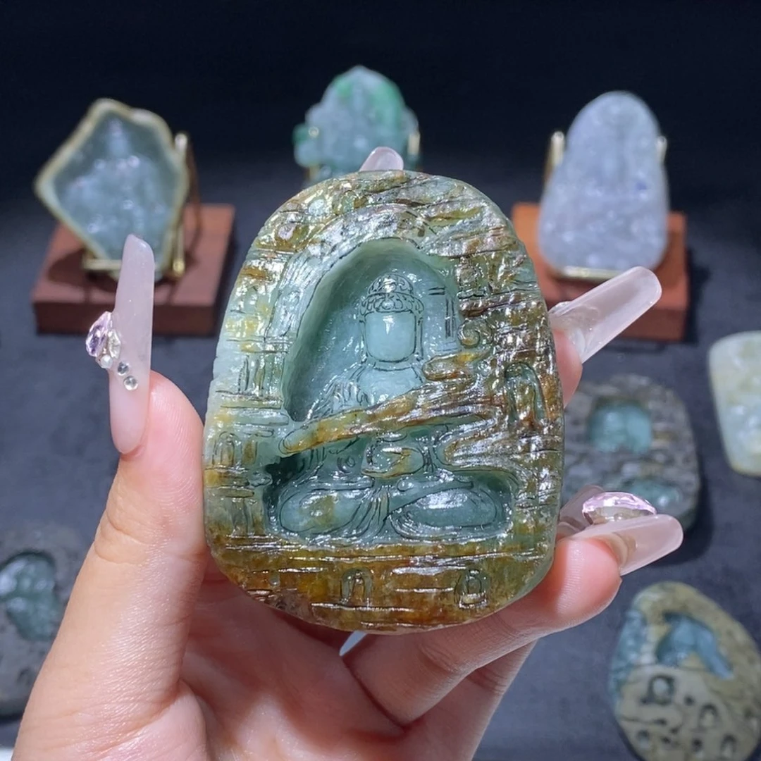 定制翡翠未镶嵌善*
