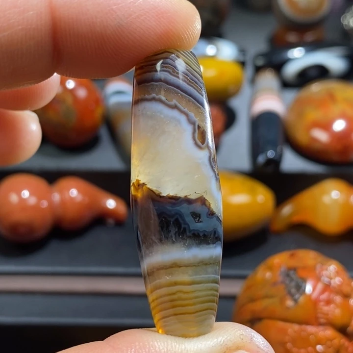 玛瑙/玉髓未镶嵌挂件