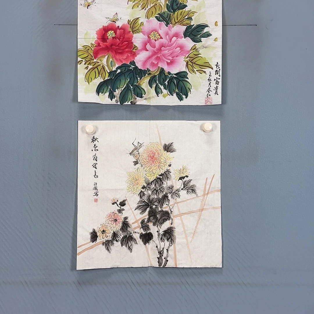国画238 牡丹一如你初来乍