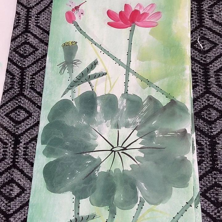 小周画廊的直播间