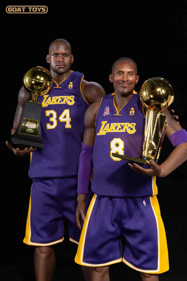 GT出品-Goat Toys 1/6 第三冠科比/奥尼尔套装 现货