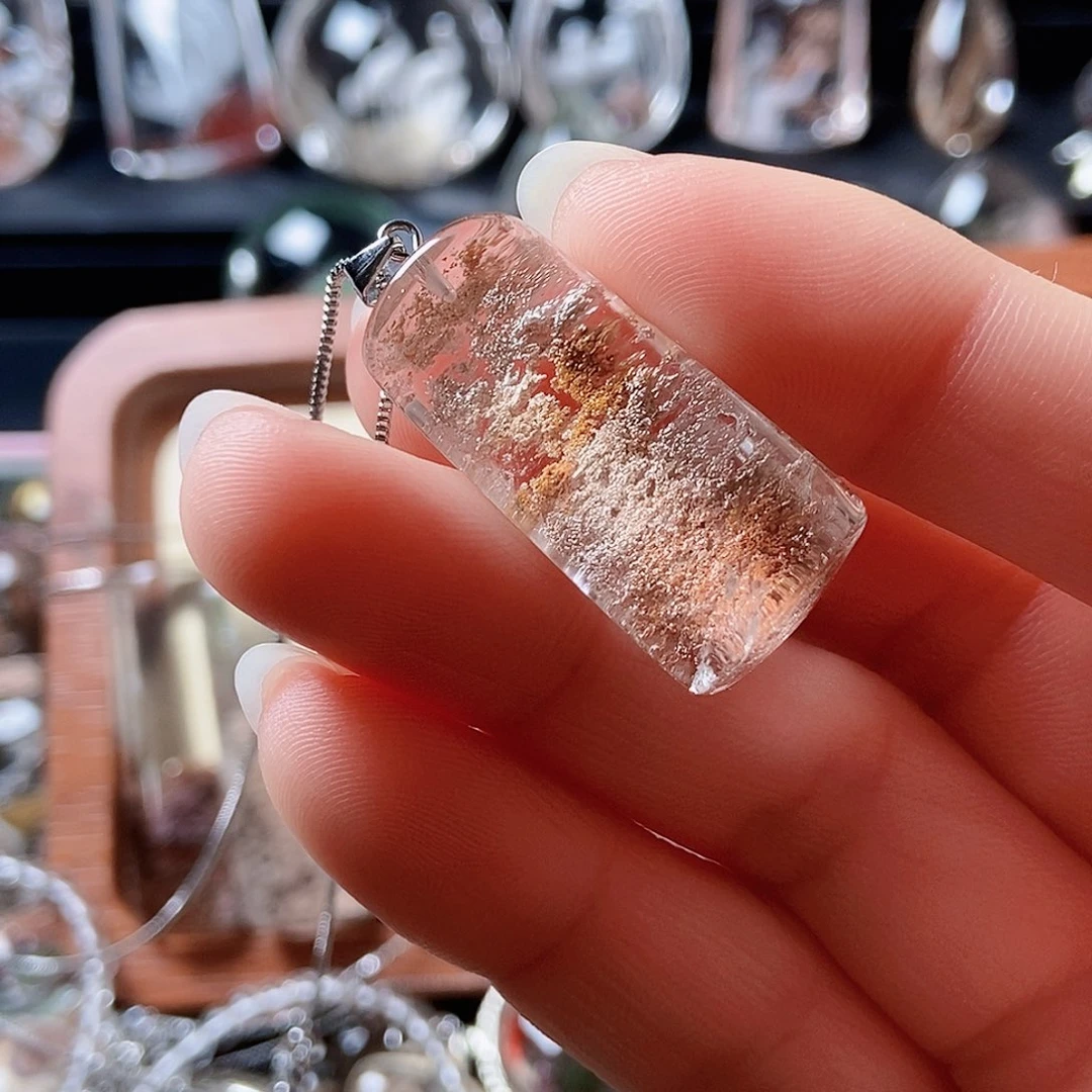 水晶颈饰未镶嵌无事牌