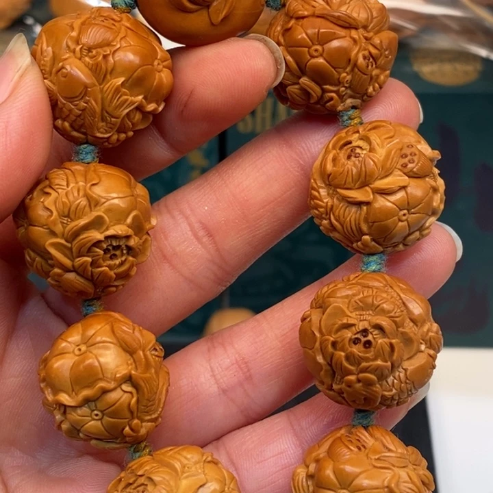 手串/手链橄榄核橄榄核雕鱼