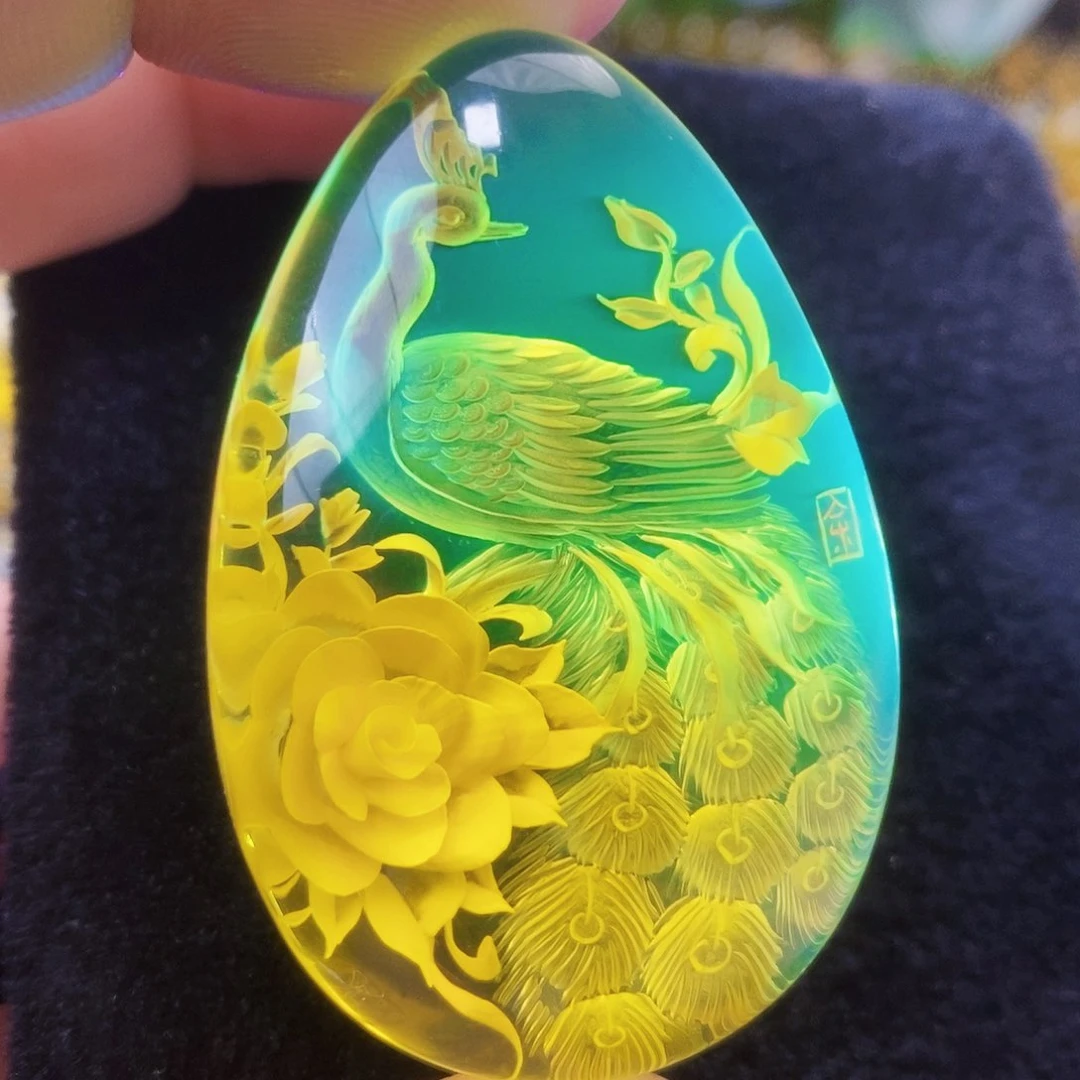 【闪购商品】金珀吊坠(不含链)未镶嵌