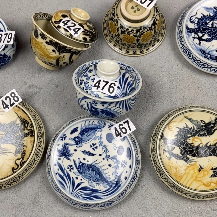 ****雨瓷片手工手绘手工制作