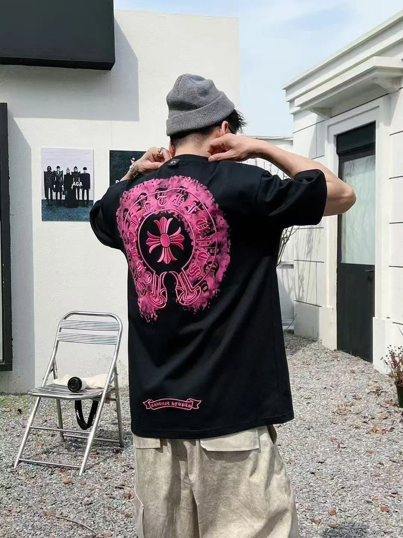 【轻奢短袖】Y-9928新款秀款轻奢短袖男女同款