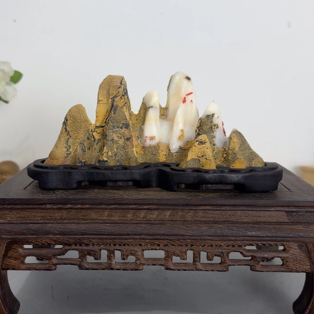 灵璧奇石白灵玉石