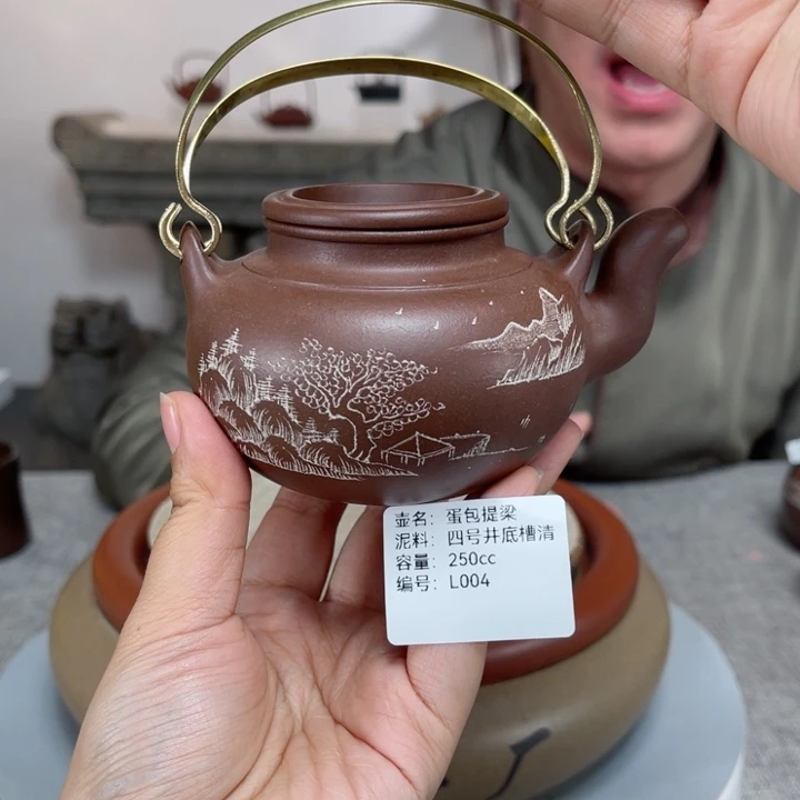 紫砂茶壶紫砂刻绘