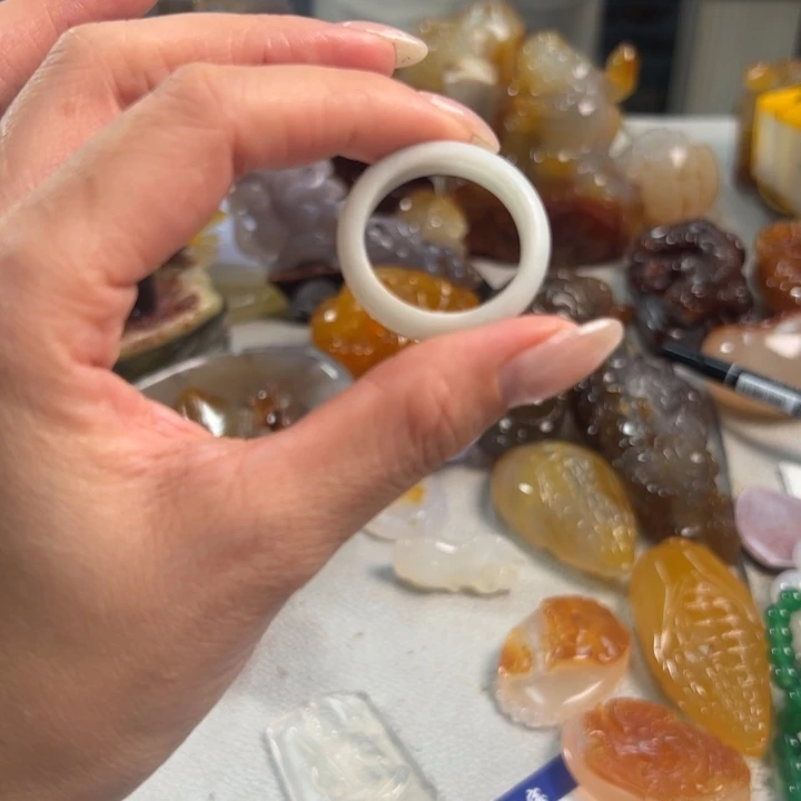 玛瑙/玉髓吊坠(不含链)未镶嵌N****