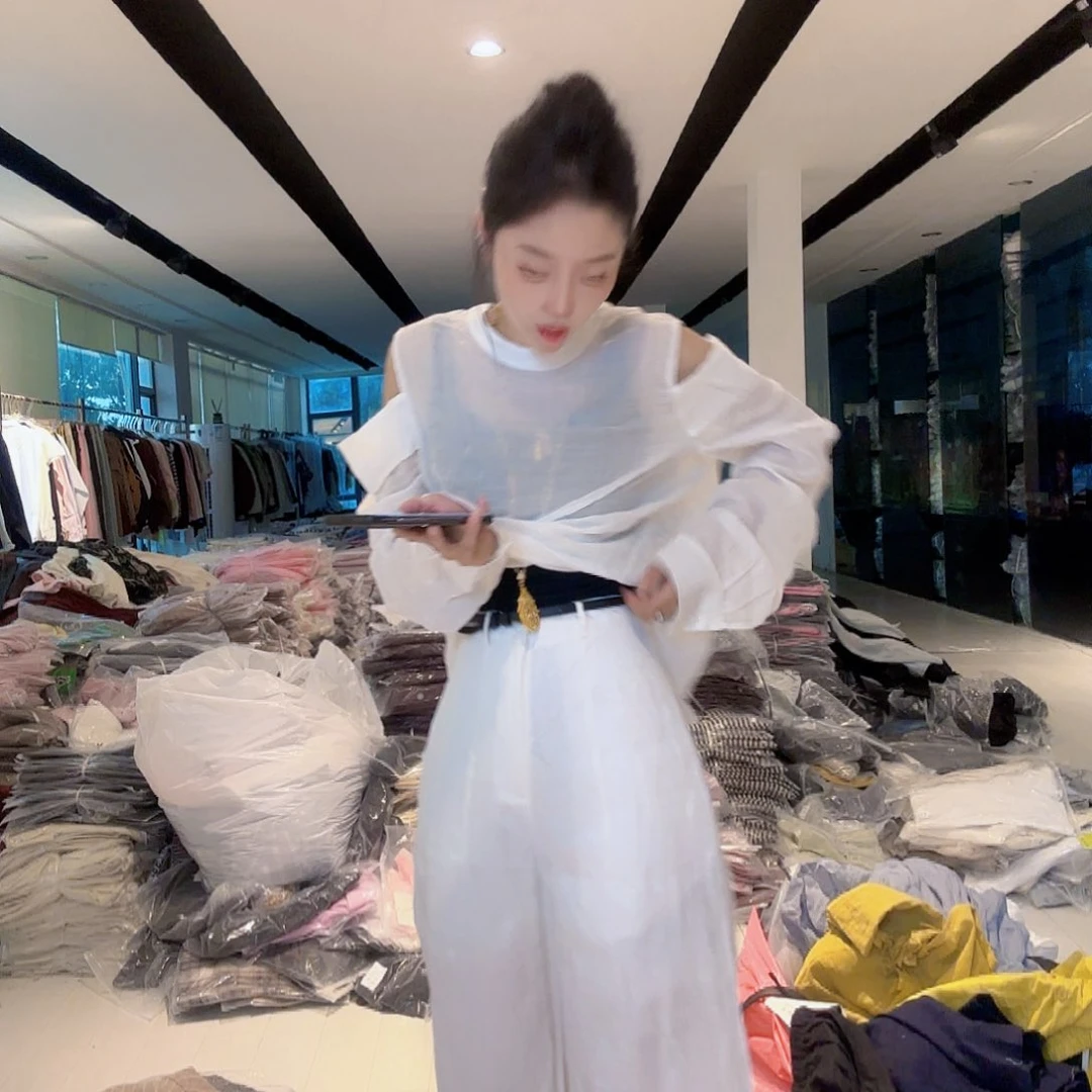 L125斤里安家亚麻裤子