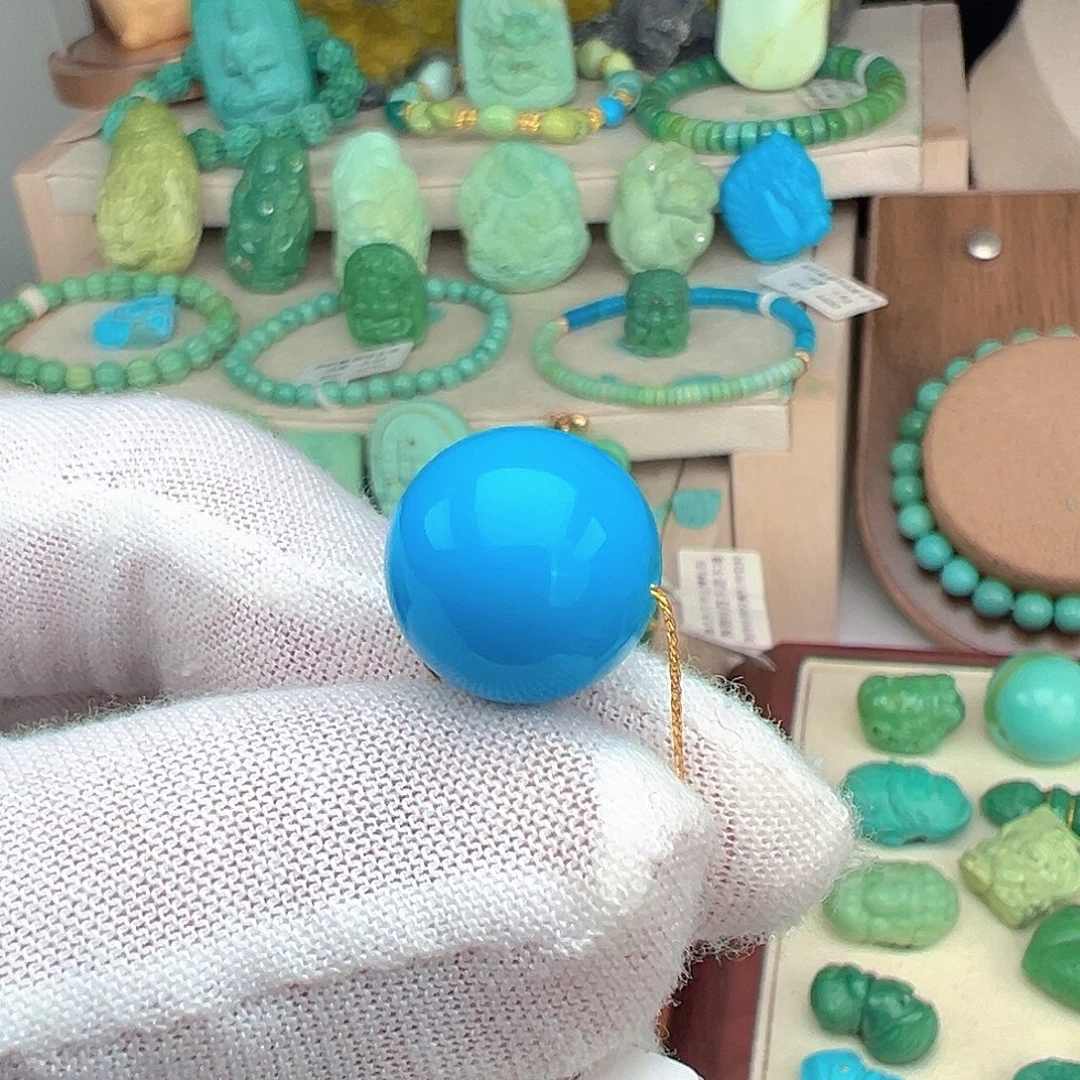 绿松石未镶嵌主播夏