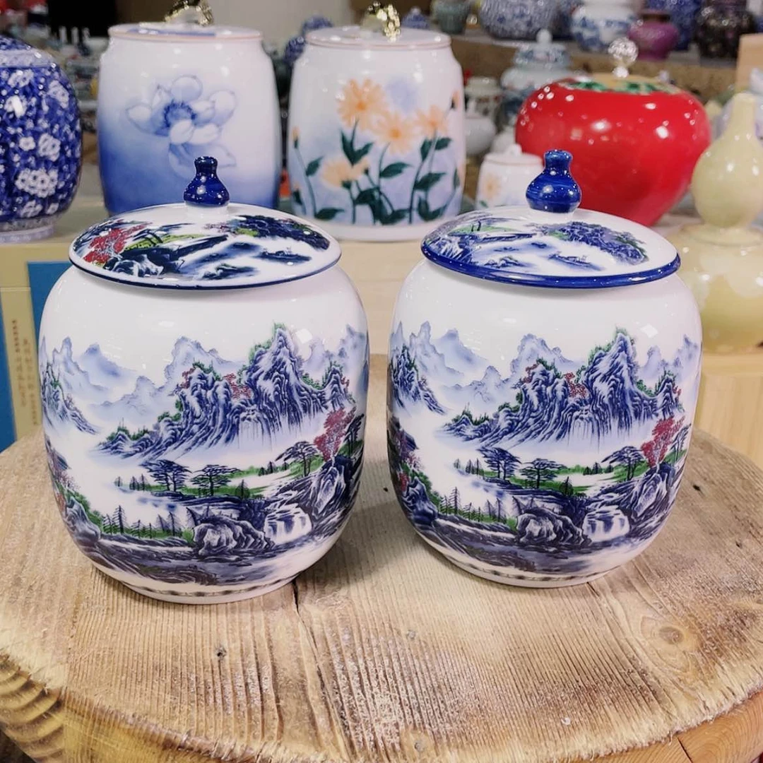 【闪购商品】罐陶瓷茶叶罐密封罐