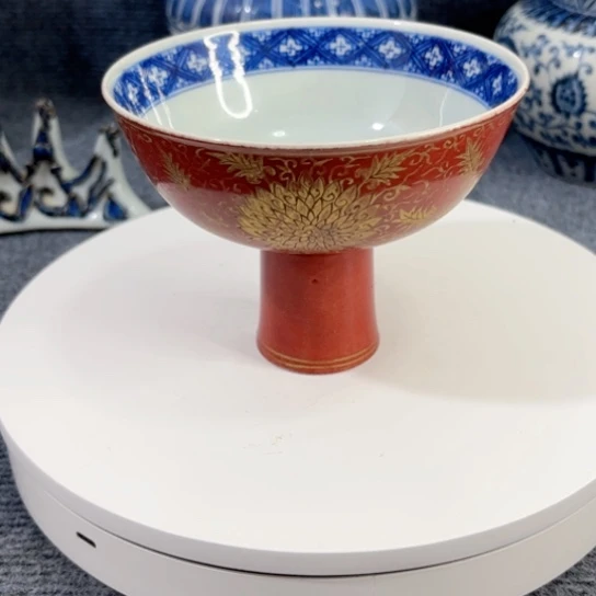 海***跃一个霁红釉执壶全品
