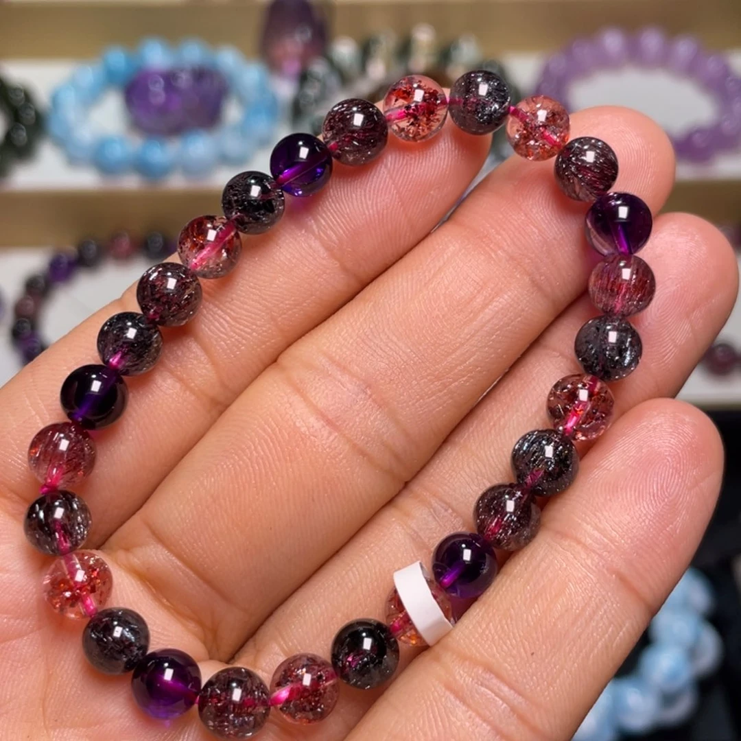 水晶手链未镶嵌超七