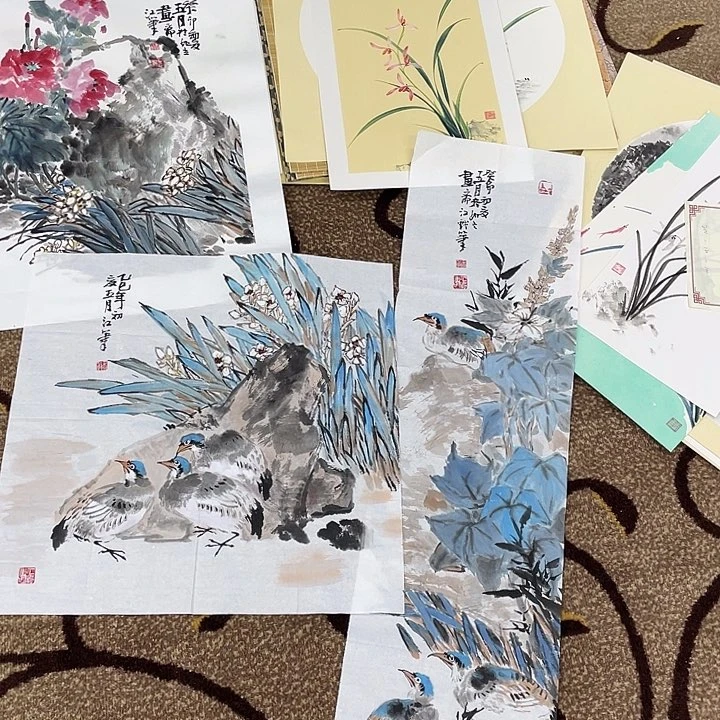 用***4国画曾江老师作品6666666