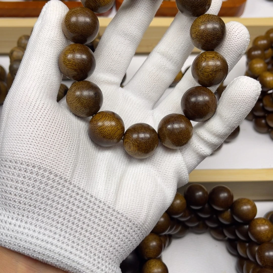 好***安手串沉香越南芽庄黄棋楠1.8