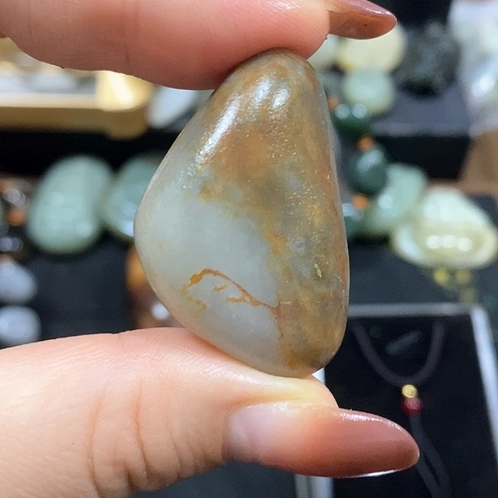 未镶嵌和田玉（糖玉）挂件9