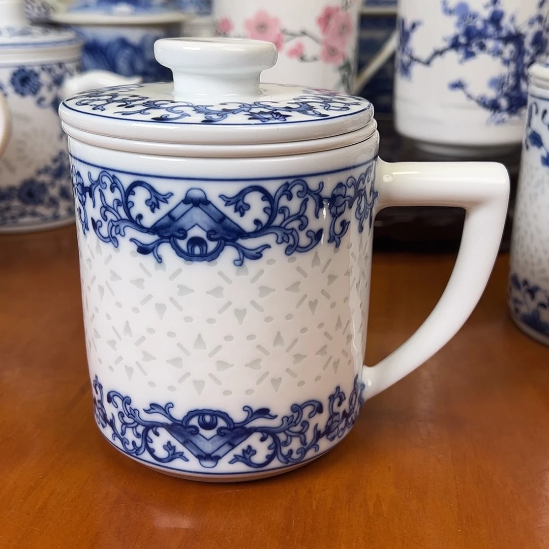 雄*景德镇陶瓷高温办公杯