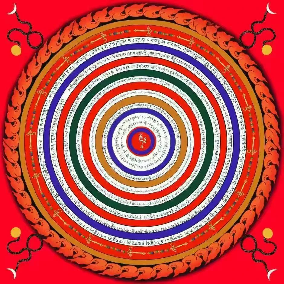 【龙措出品】经幡装裱画